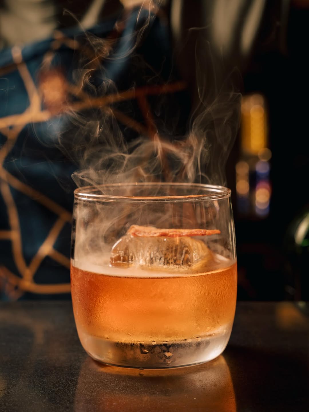 Jamon Serrano Old Fashioned cocktail at Mijo